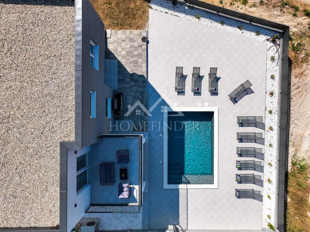 moderna villa s bazenom, 170m2, novogradnja – gornja murvica - slika 3