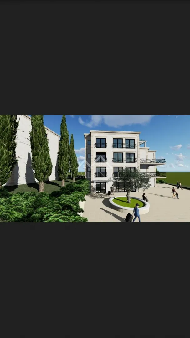 građevinsko zemljište sa idejnim projektom, 525m2, novalja - slika 4