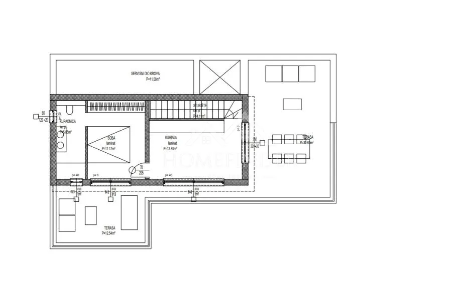 zemljište 451 m² na otoku čiovo s dozvolom za luksuznu vilu - slika 8