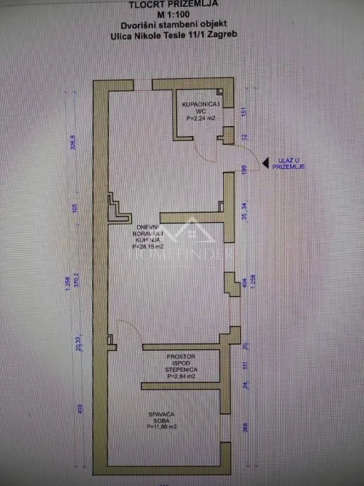 kuća (95,5m2), donji grad - slika 11