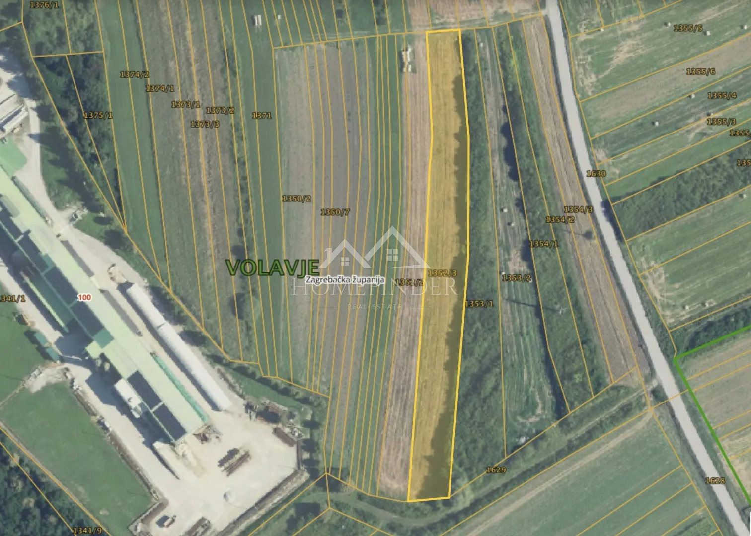 građevinsko zemljište volavje 4200m2 - slika 2