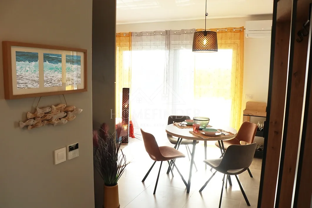 apartman, 2s, zaton, 100m od mora, 48,43m2 + terasa na krovu - slika 4