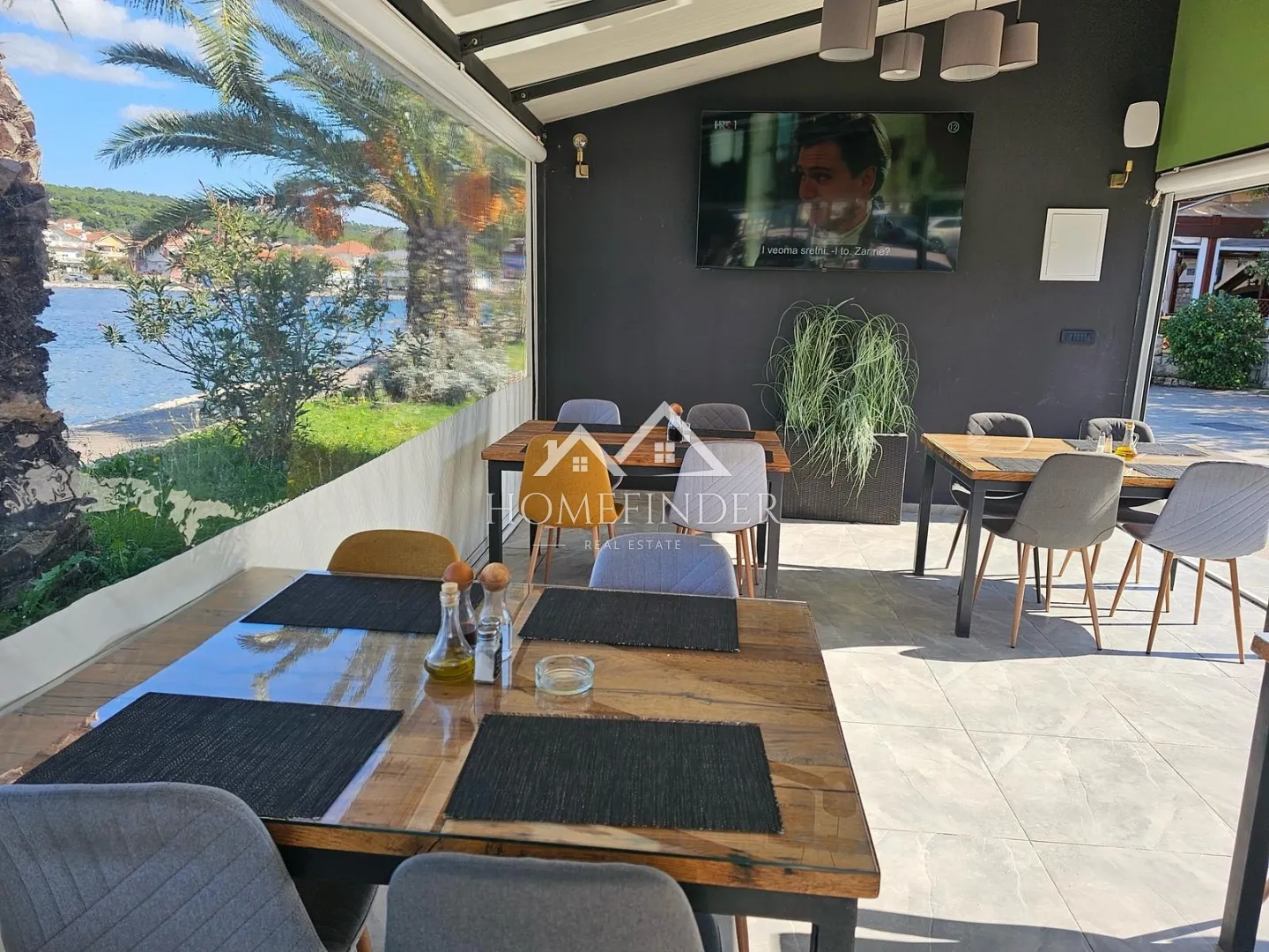 restoran prvi red do mora s inventarom, bibinje - slika 5