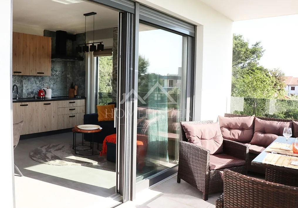 apartman, 2s, zaton, 100m od mora, 48,43m2 + terasa na krovu - slika 8