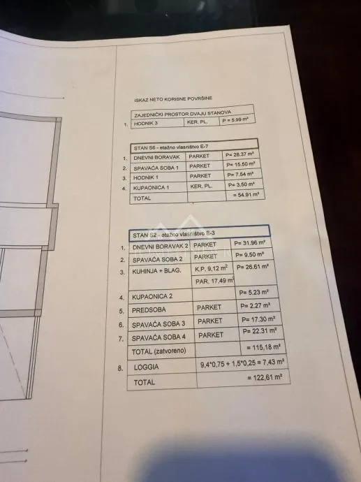 uređen četverosobni stan, 122 m², 1 vpm, 1. kat, stenjevec - slika 19