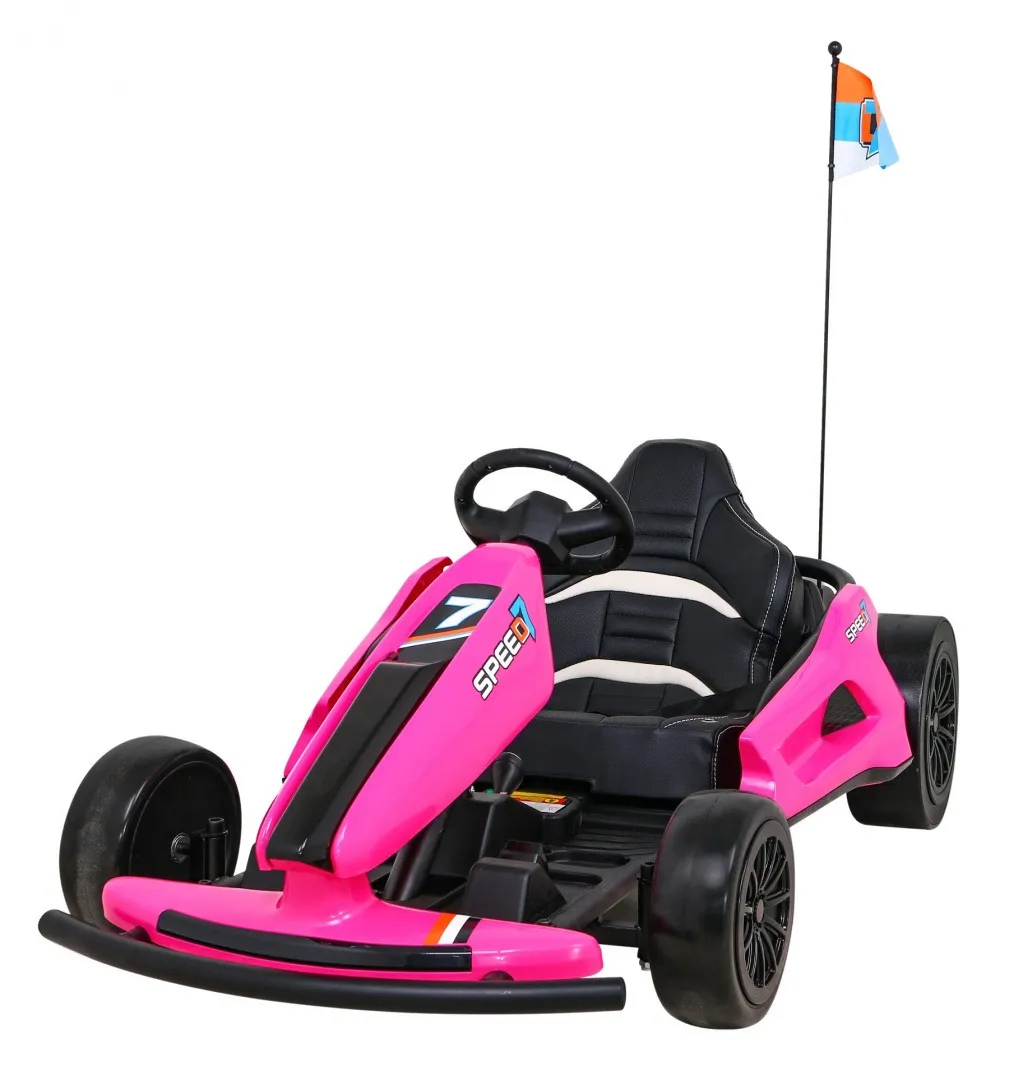 Go-Kart na akumulator SPEED 7 DRIFT KING - rozi - Mursko Središće