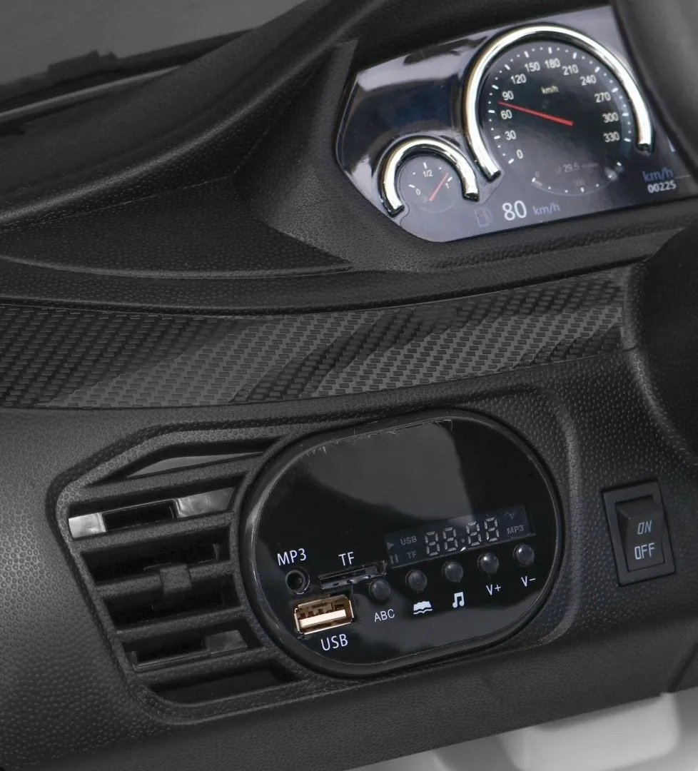 licencirani auto na akumulator bmw x6m - bijeli - slika 7