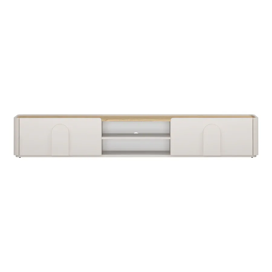 tv komoda amilio 220 cm, materijal: mdf - slika 2
