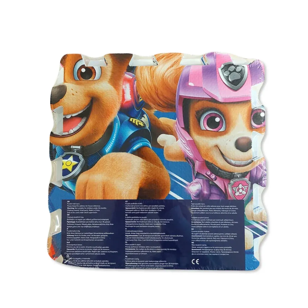 paw patrol movie podne puzzle 30x30cm, 6pcs - slika 2