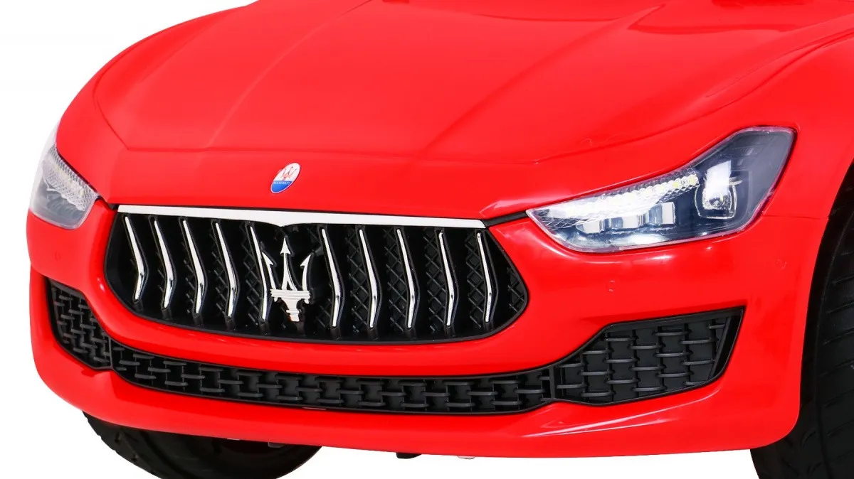 licencirani auto na akumulator maserati ghibli - crveni - slika 10