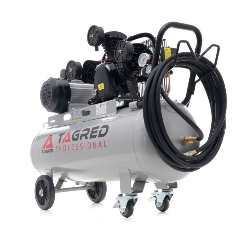 klipni kompresor 200 l, v3, 8 bara, 475 l/min, 230v - slika 2