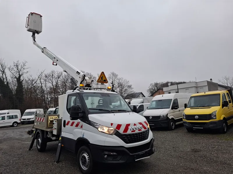 iveco daily 35s14*dizalica košara sa stopama*klima*navigacija* - slika 20