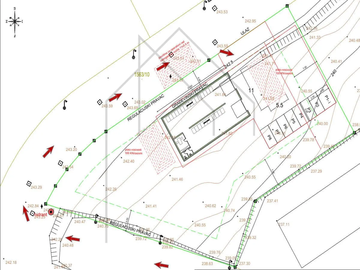 građevinsko zemljište poslovne namjene – labin, istra - slika 6