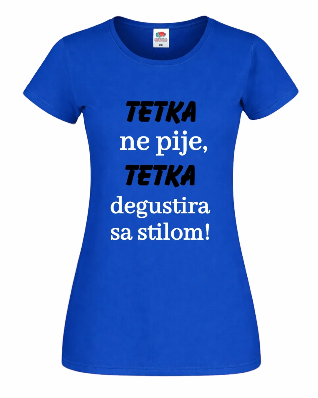 majica – tetka ne pije, tetka degustira sa stilom - slika 6