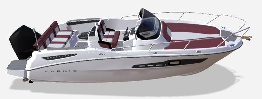 karnic 6,70m sl642 (sundeck kabina) model 2025 - slika 2
