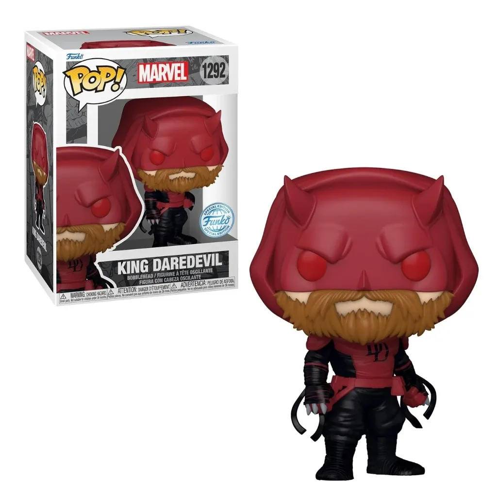 funko pop! marvel: daredevil – king daredevil #1292 - slika 4