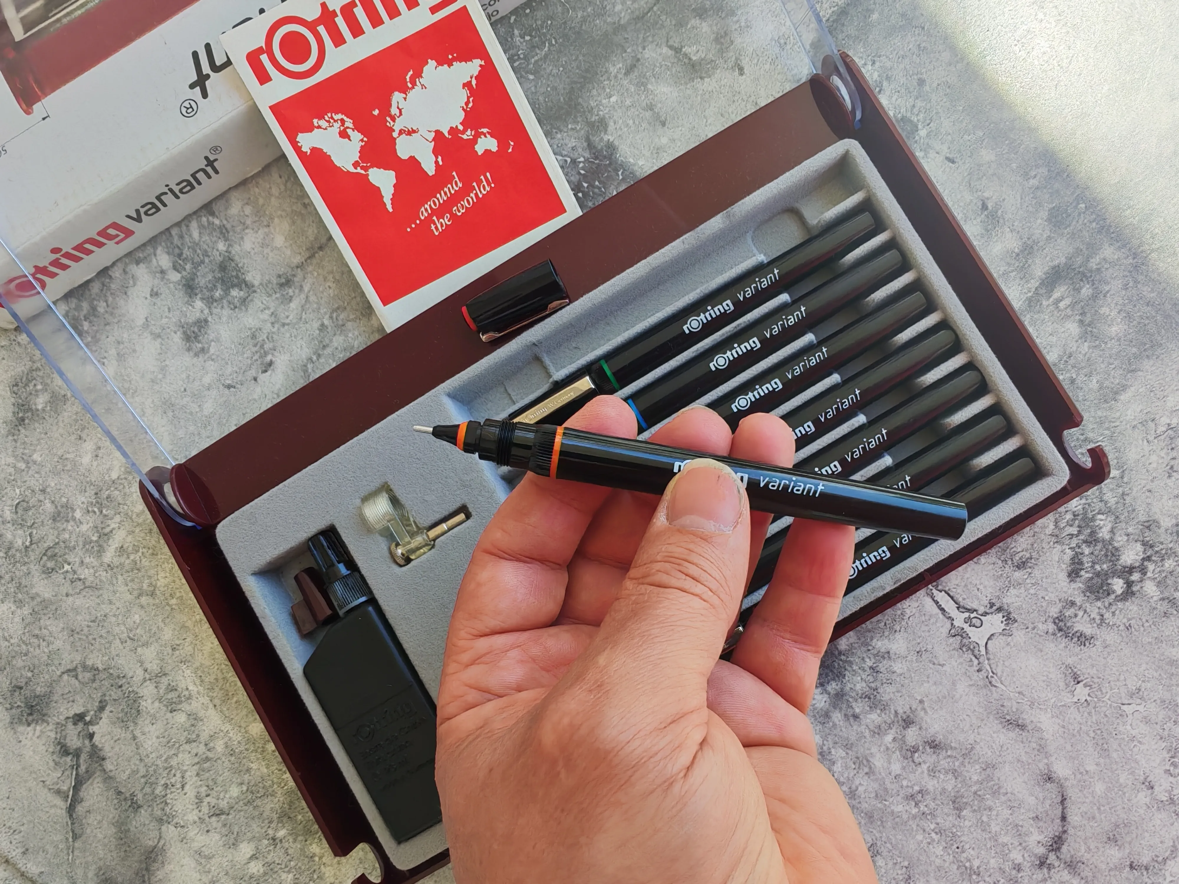 rapidografi rotring ekstra stanje! - slika 3