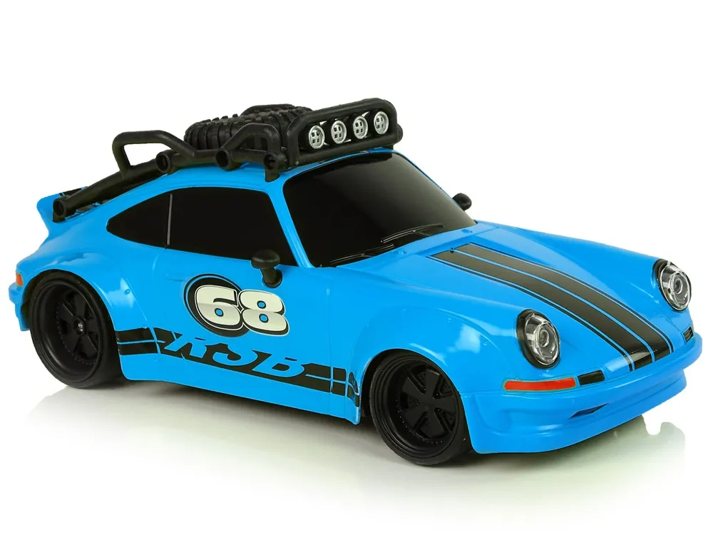 auto na daljinsko upravljanje 1:18 blue spare - plavi - slika 6