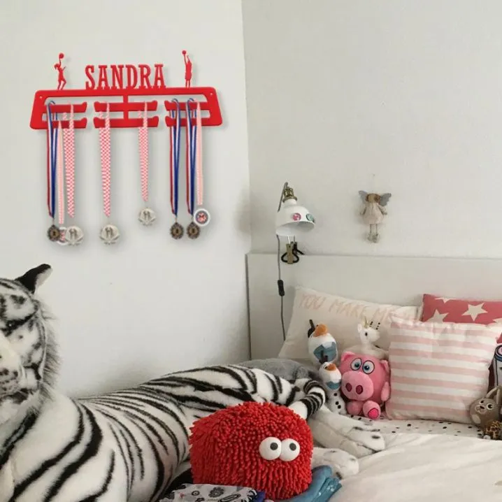 personalizirani dvostruki stalak za medalje (za sportaše) - slika 5