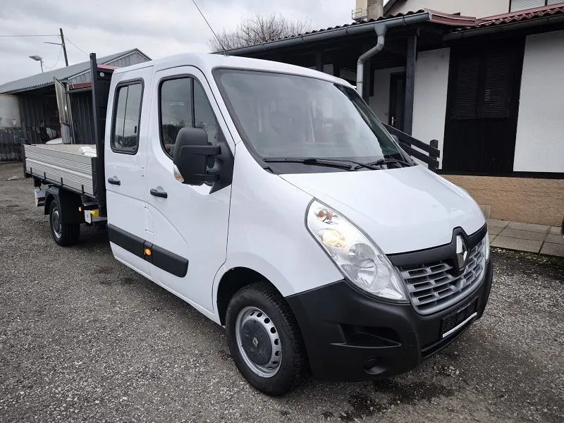 renault master 2.3 dci*130ks*trostrani kiper*dupla kabina*klima* - slika 11