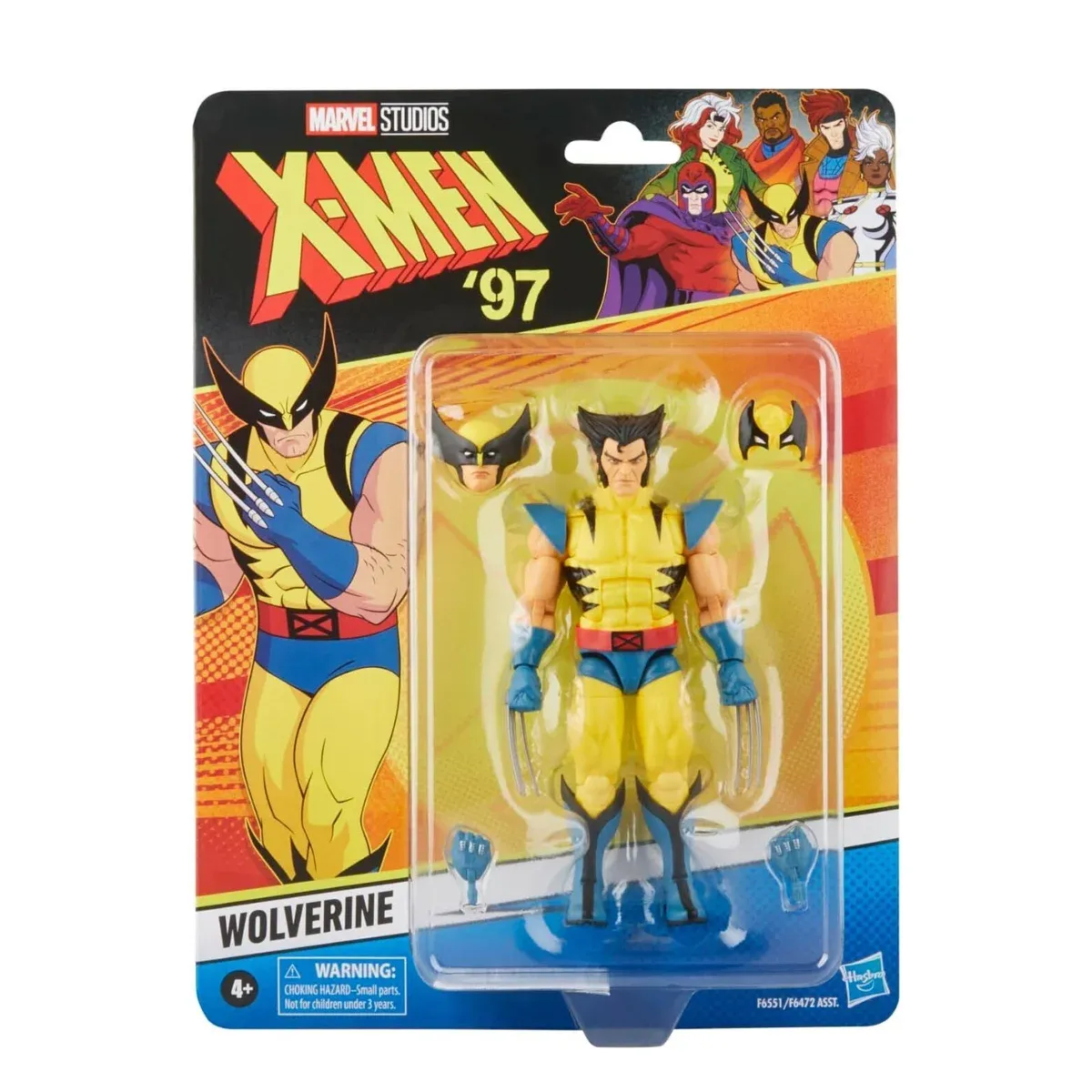 marvel legends series: x-men ’97 – wolverine figura, 15cm - slika 8