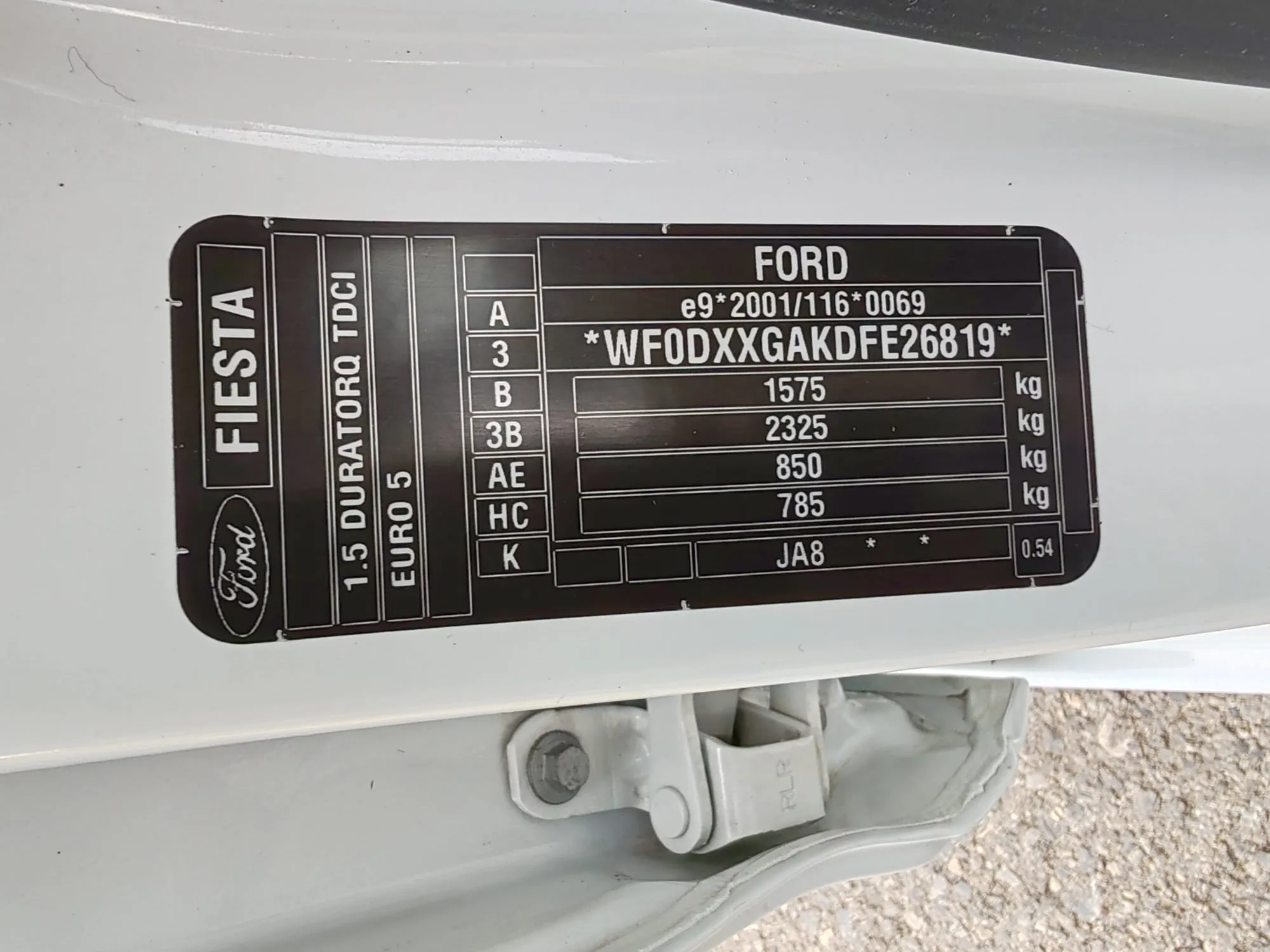ford fiesta 1,5 tdci , 2015 g, 155tkm ,kartice - slika 16