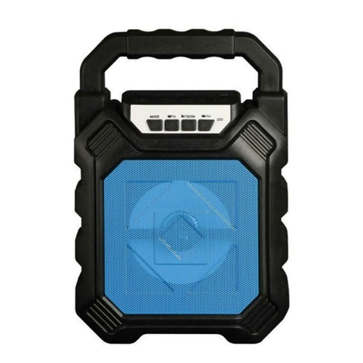3d prijenosni usb bluetooth zvučnik s led efektima - king - slika 5