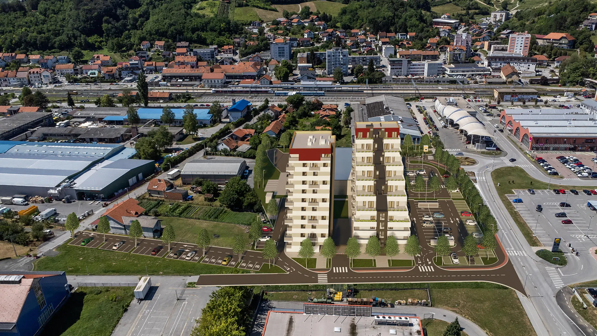 zabok centar, 65m2 novogradnja - slika 2