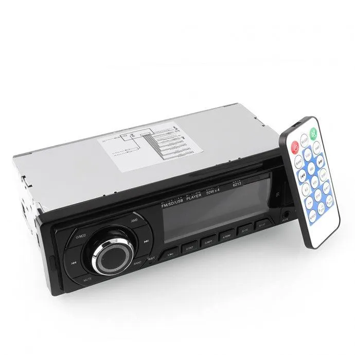 auto radio mp3, usb, aux, sd kartica, daljinski upravljač - slika 4