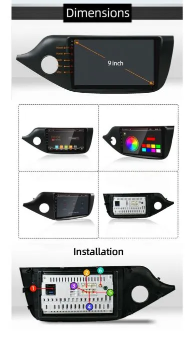 kia ceed original android 10. gps wifi - slika 5