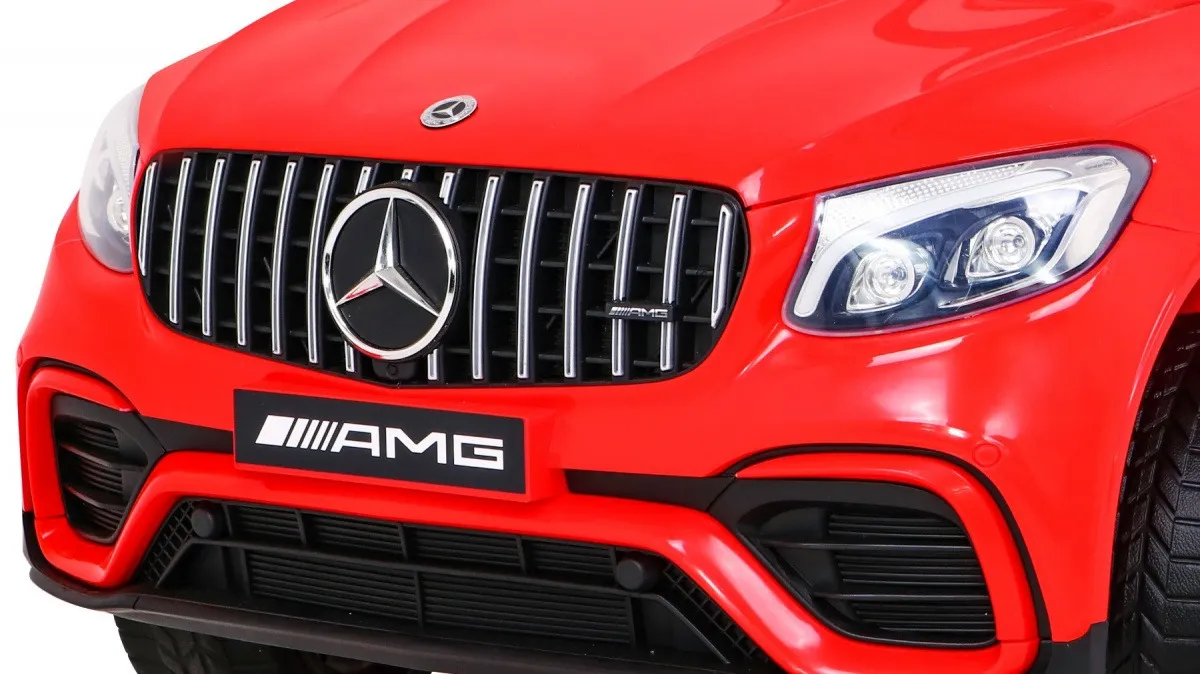 licencirani auto na akumultor mercedes benz glc63s 4x4- crvena - slika 9