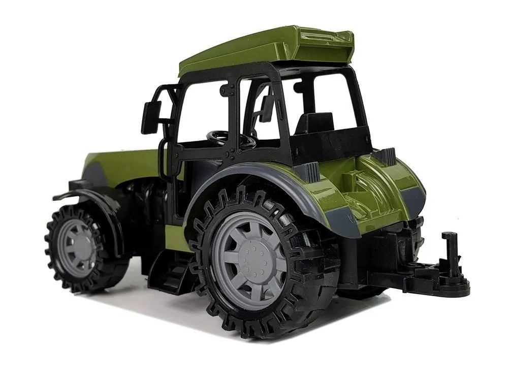 green tractor with milk tank trailer remote control 2.4g - slika 4