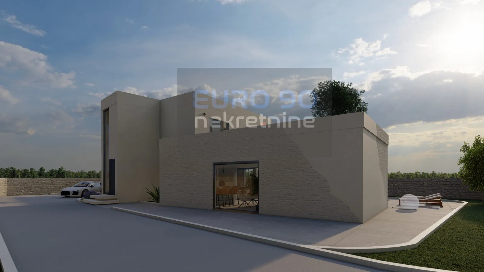 rtina-građevinsko zemljište s gotovim projektom luksuzne,moderne vile - slika 7