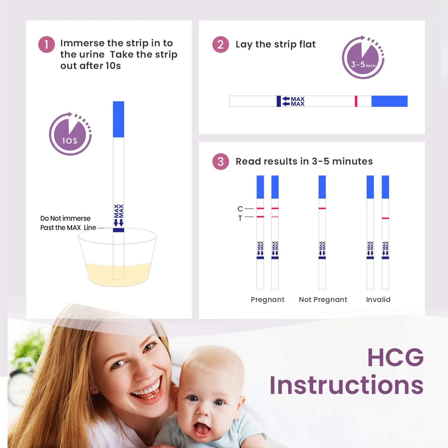 test trakice za ovulaciju i trudnoću, femometer 40lh + 10hcg - slika 2