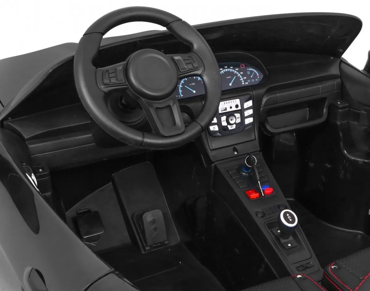 auto na akumulator perfecta - dvosjed - crni - slika 5