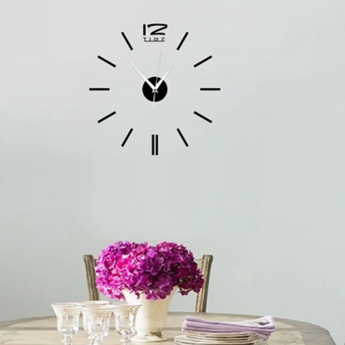 zidni sat – simple– 3 boje na izbor - slika 2
