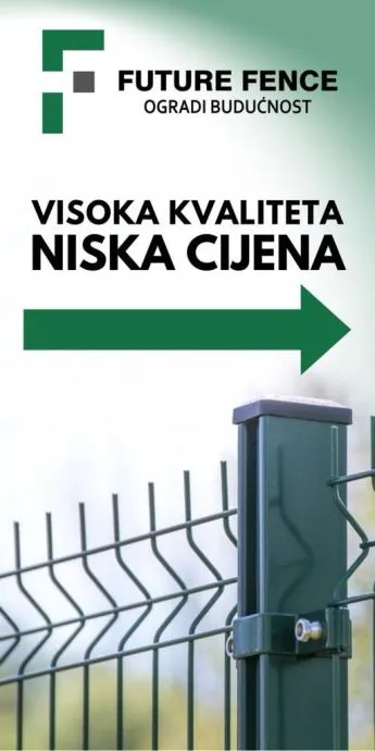 stup za panel ogradu 125 cm + (gratis kompletan pribor za ugradnju) - slika 4