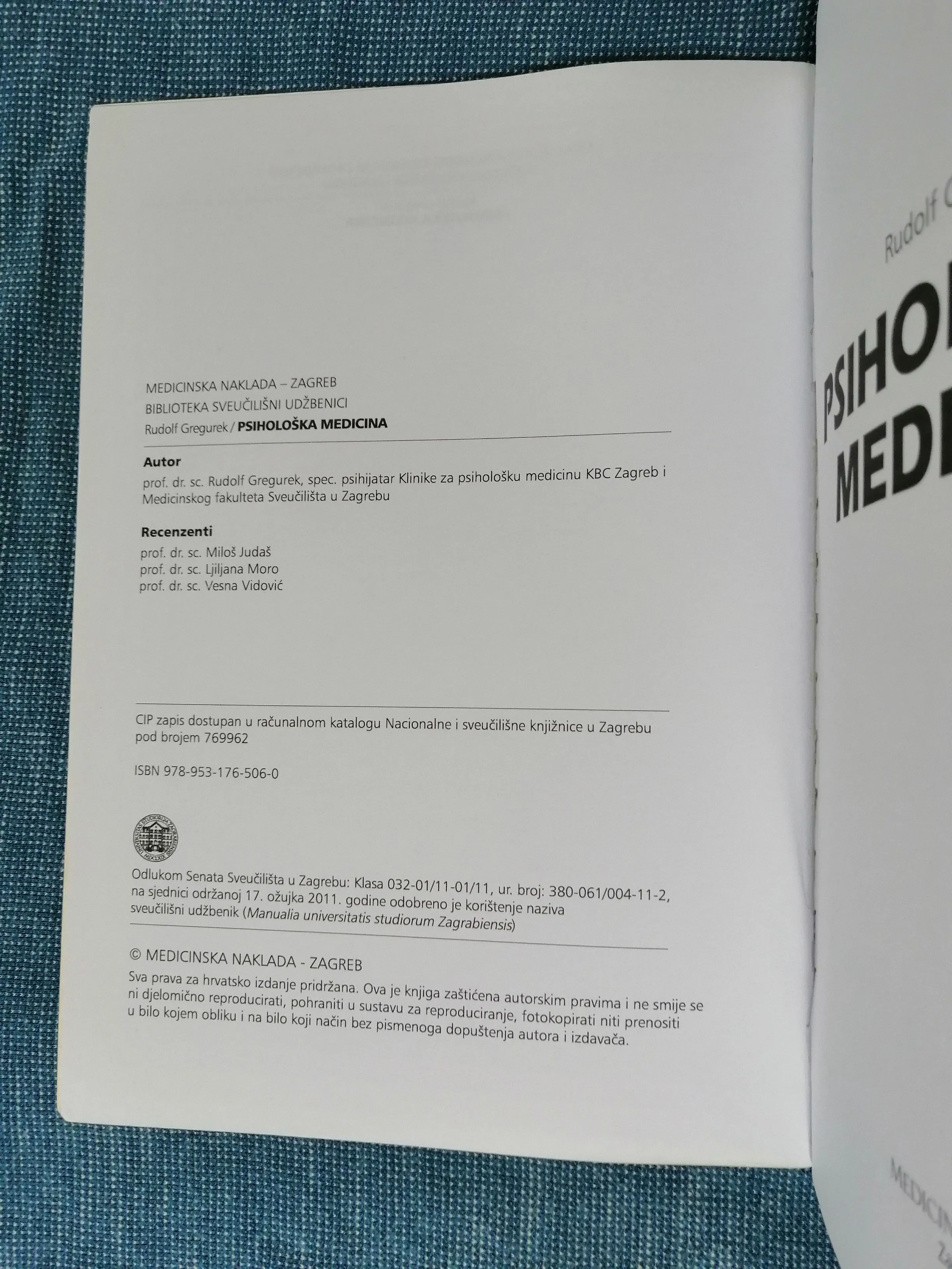 rudolf gregurek – psihološka medicina - slika 3