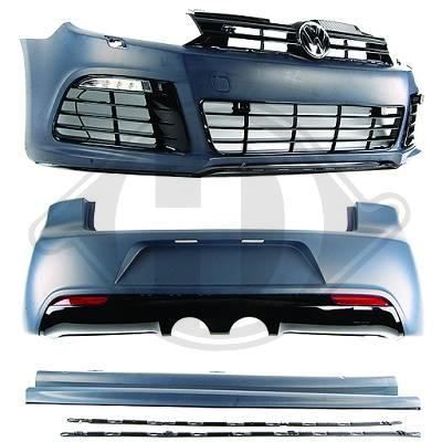 Body Kit Za Vw Golf 6 - R20-Gti Izgled Branici + Pragovi+felge-Lampe - Županja