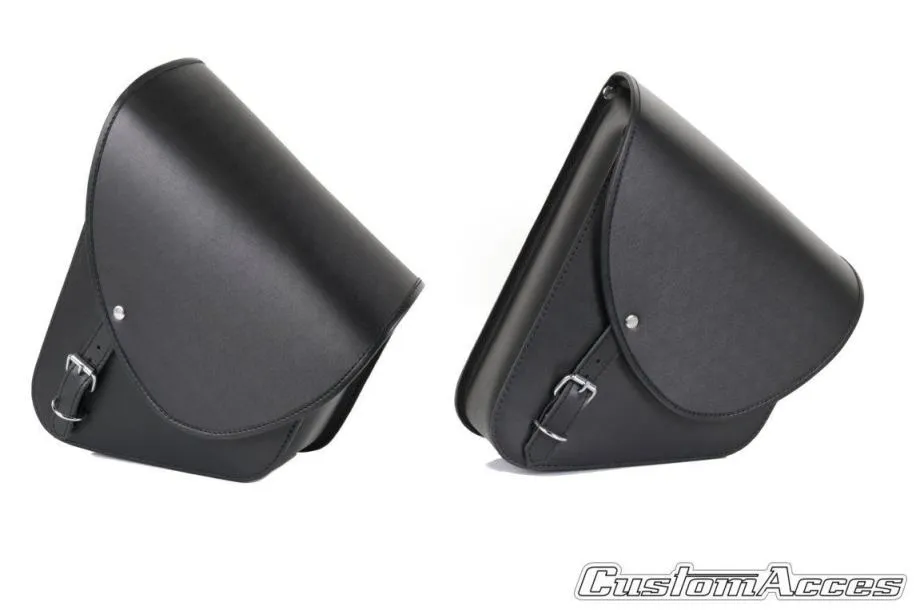 customacces leather saddlebags barcelona univesal support - slika 2