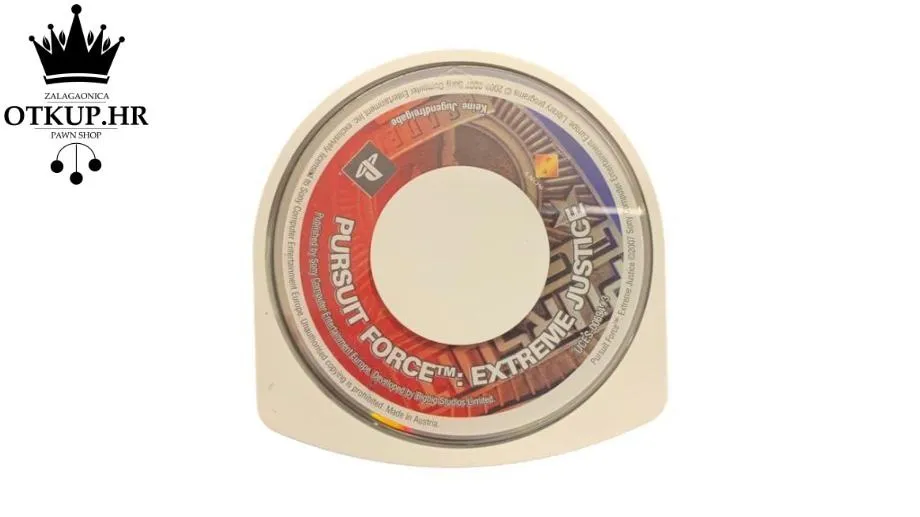 Psp Igrica Pursuit Force: Extreme Justice / R1, Rate! - Zagreb