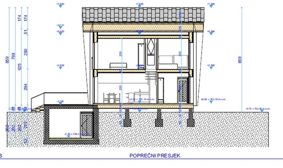 gorski kotar, stara sušica, zemljište s projektom prodaja - slika 7