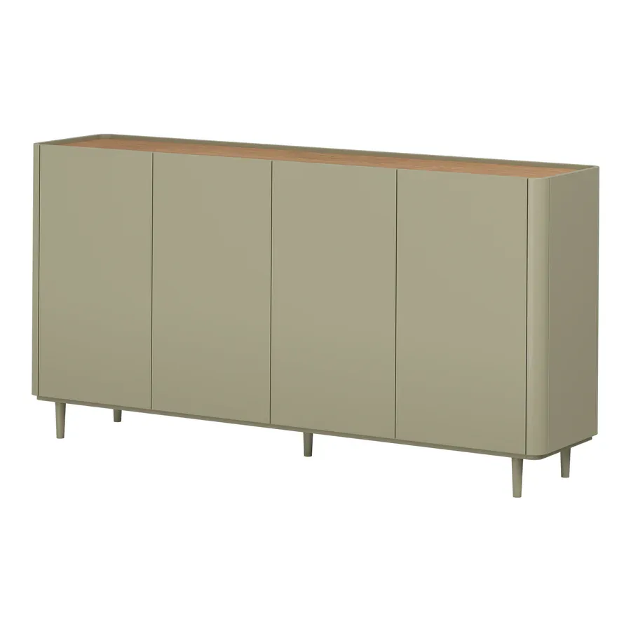 Komoda Elivo 200cm, Materijal: MDF,Melaminska ploča - Čakovec