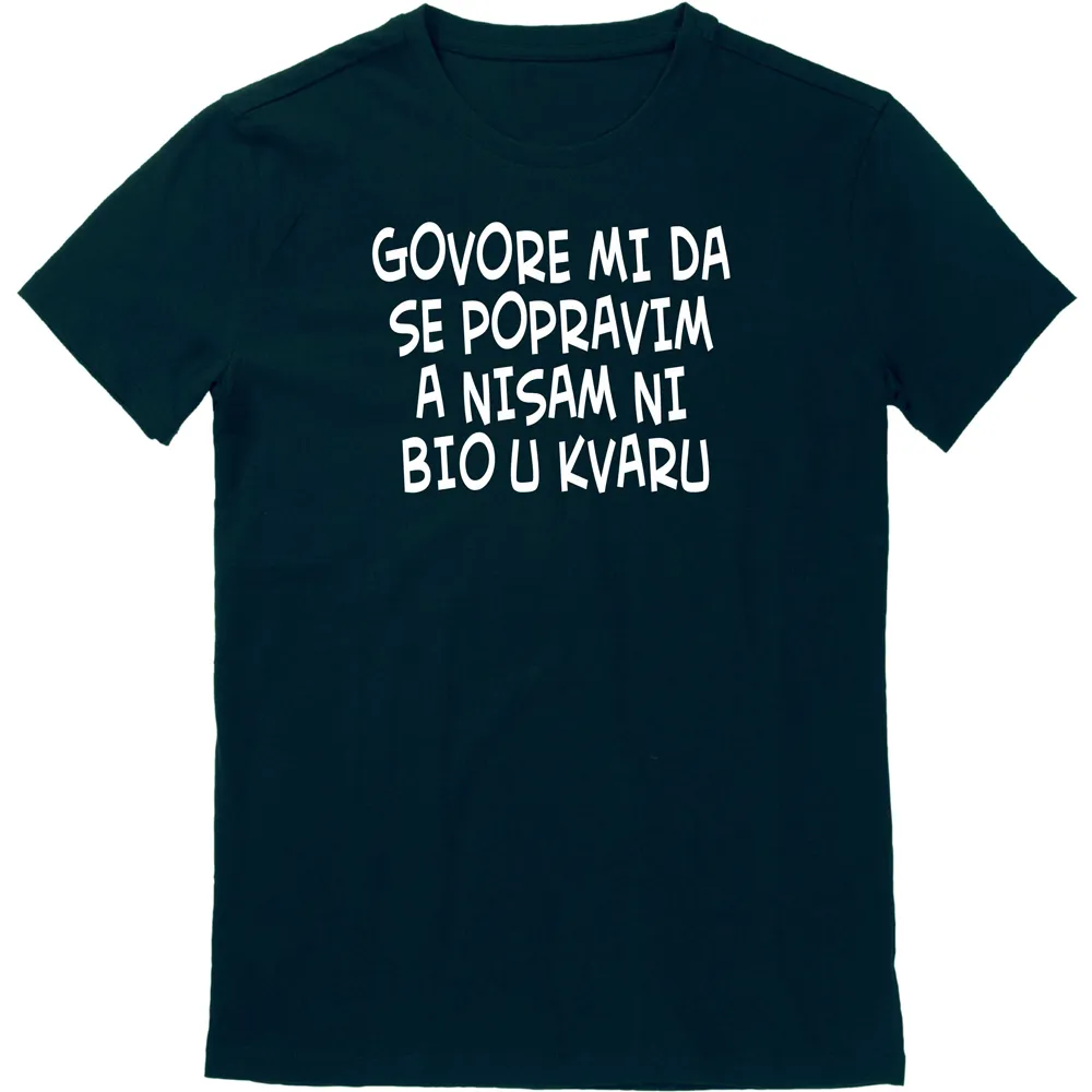 majice s natpisom – muške - slika 17