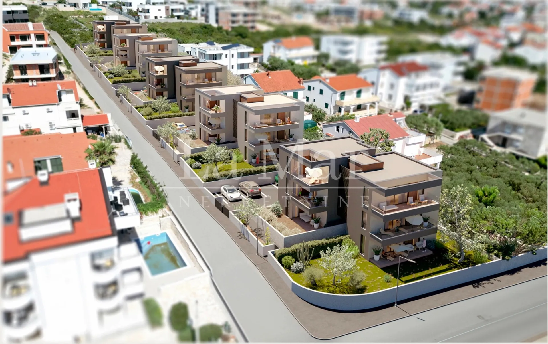 luksuzni stanovi u centru novalje - novogradnja - novi projekt - slika 2