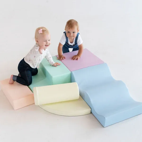 set od 6 pjenastih blokova soft play - svijetlo pastelna boja explorer - slika 23