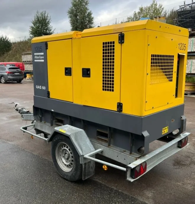 atlas copco qas60 agregat - na prikolici - slika 3