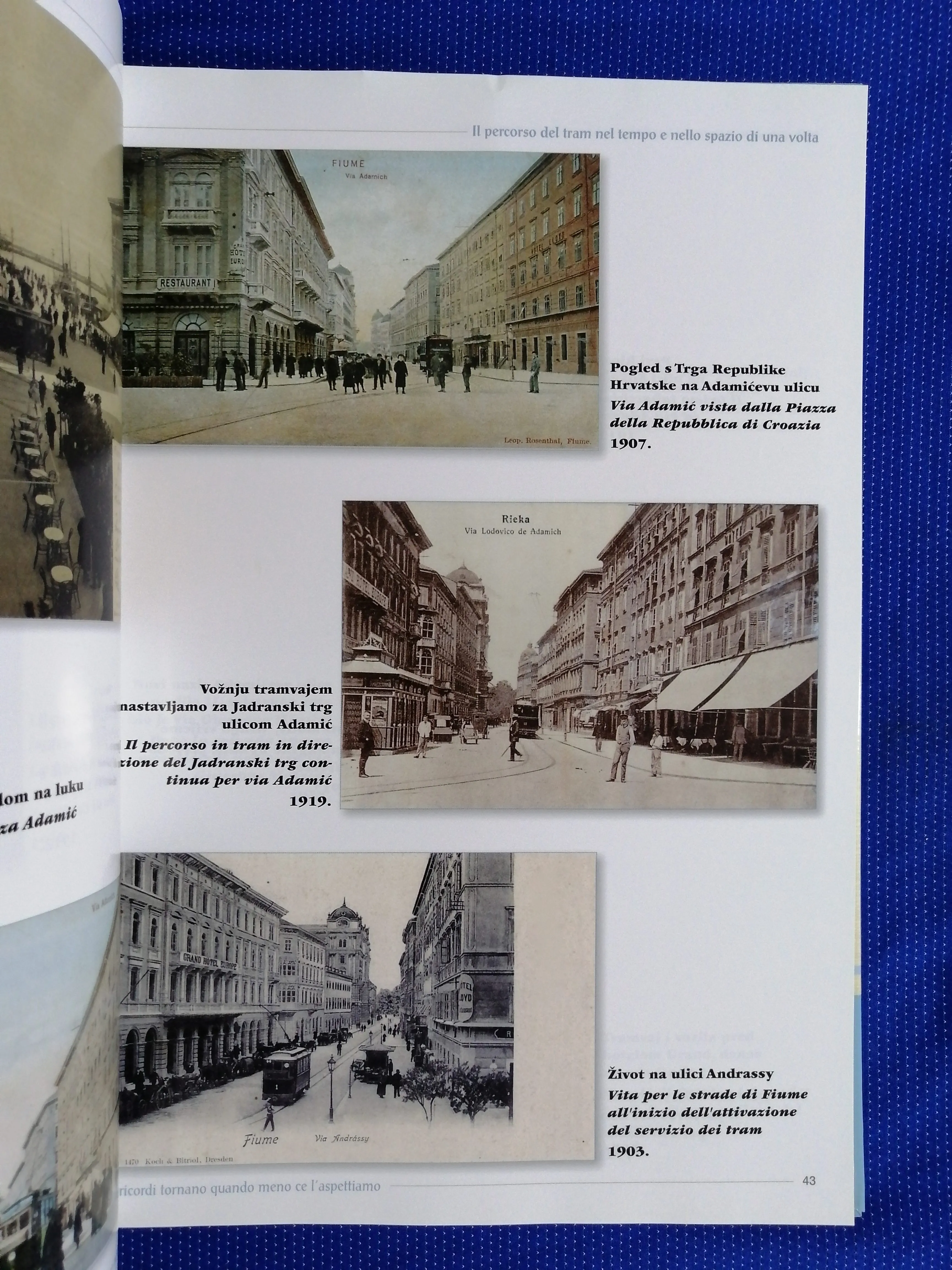 istra, trst, rijeka : tramvaj na starim razglednicama - slika 6