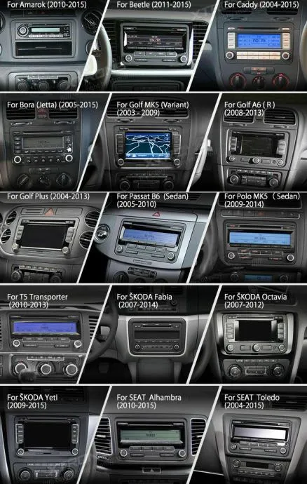 original android vw tiguan passat golf - slika 5