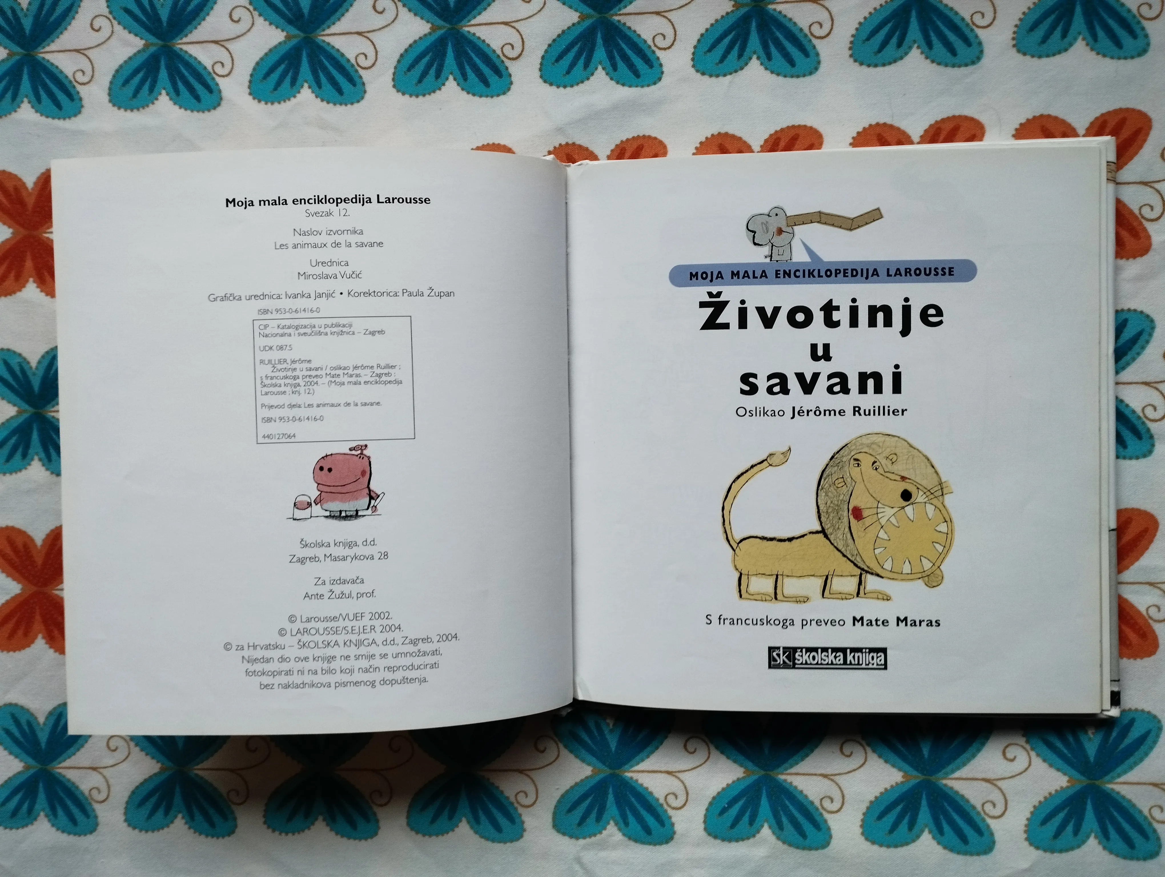 moja mala enciklopedija larousse - životinje u savani - slika 6